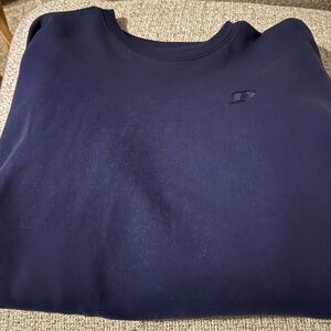 VS Pink Navy Blue Sweatshirt size large
